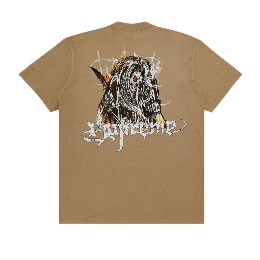 Supreme satan tee khaki